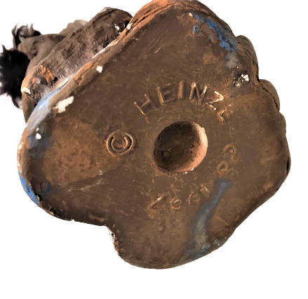 HEİNZE ALMAN EL YAPIM SALLABAŞ FİGÜR  EŞ KARI KOCA 