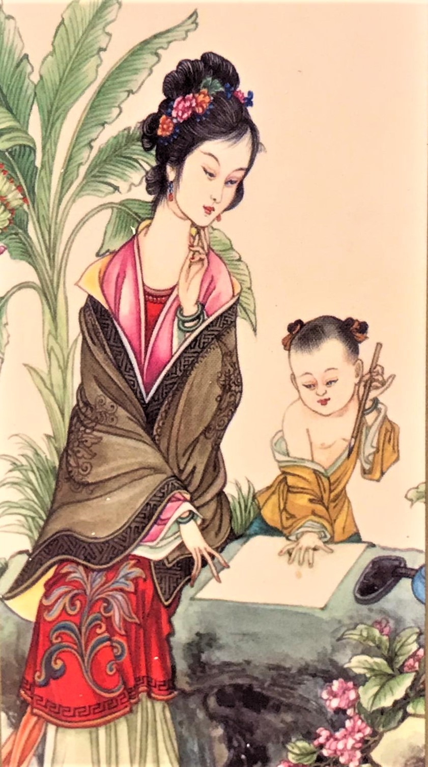 MASA ÜZERİ PARAVAN AHŞAP ÜZERİ  SAF ALTIN EL BOYAMA RESİMLERLE SÜSLEMELİ 6 PARCALI CİFT TARAFLI  LAKE CİLA KAPLI