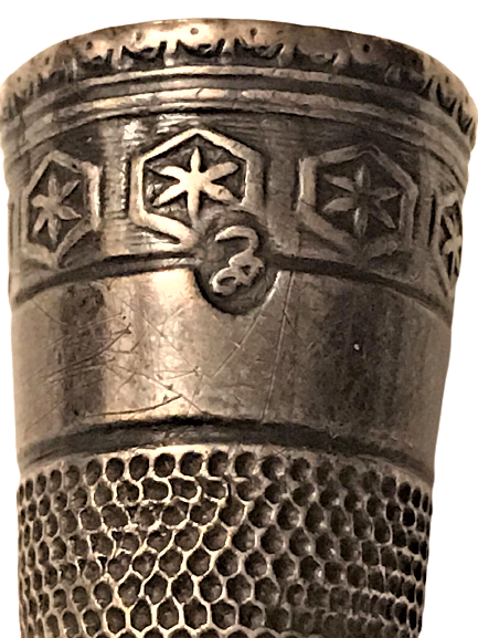 OSMANLI DAMGALI GÜMÜŞ DİKİŞ TERZİ YÜKSÜK 