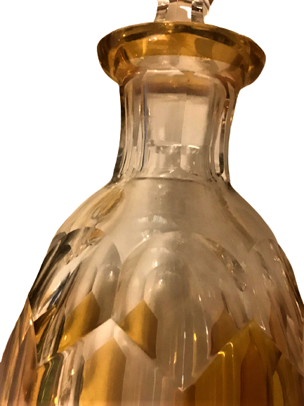 BOHEM FRANSIZ İCKİ TAKIMI KAPAKLI ŞİŞE VE 6 ADET KADEH