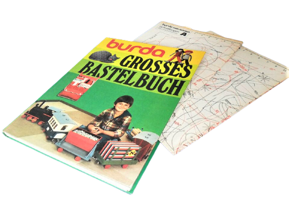 ALMAN BASKI BURDA GROSSES PASTELBUCH 1 OCAK 1979 SAYISI BÜYÜK EL SANATLARI KİTABI