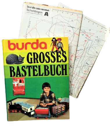 ALMAN BASKI BURDA GROSSES PASTELBUCH 1 OCAK 1979 SAYISI BÜYÜK EL SANATLARI KİTABI