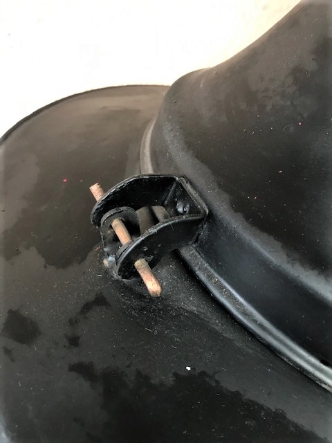 1920 YILLAR EMAYE SALLAMA SOKAK LAMBASI EMAYE LACİVERT SİYAH BEYAZ RENKLERDE DIŞ MEKAN ENDÜSTRİYEL AYDINLATMA