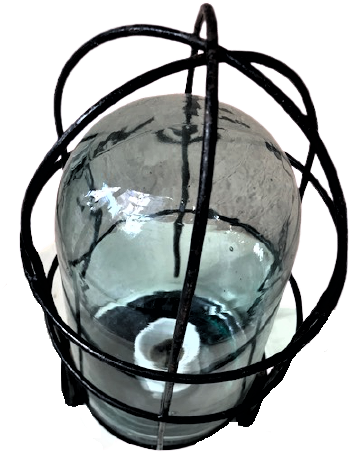 EL MET 220 VOLT MEKANİK SANAYİ TİPİ FANUS CAM DIŞ KORUMA METAL GÖVDE DIŞ MEKAN ENDÜSTRİYE AYDINLATMA