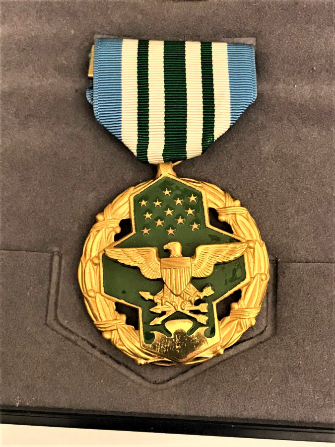 HİZMET MADALYA SI HAVA KUVVETLERİ UNITED STATES OF AMERİCA  FOR MİLİTARY MERİT MEDAL KUTUSUNDA TAKIM 