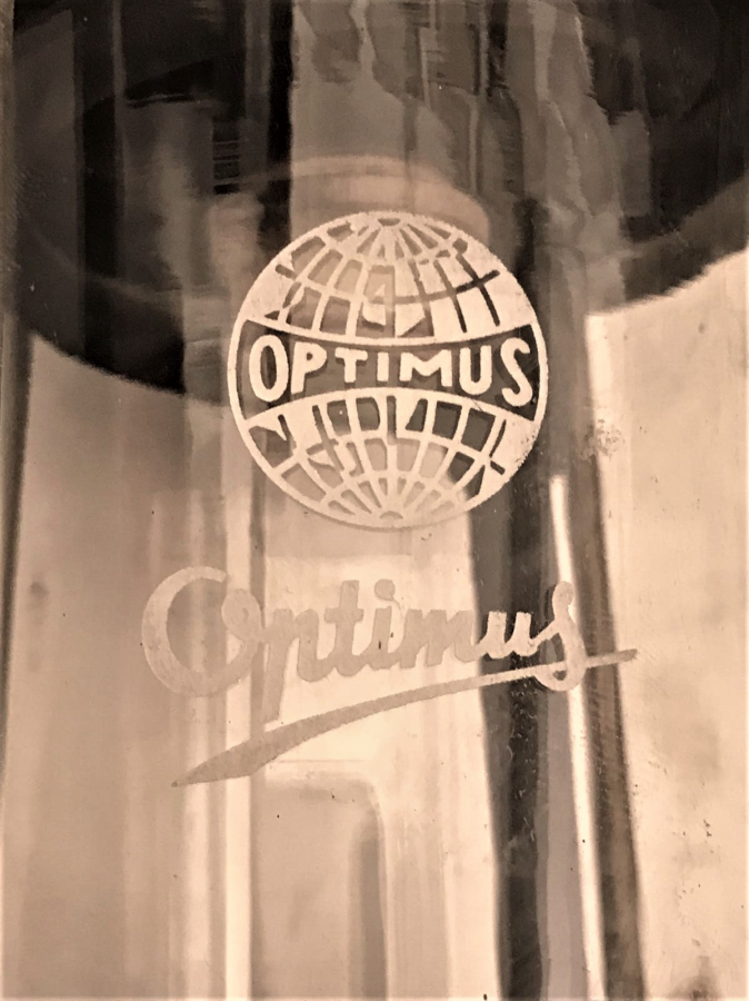 1950 PETROMAX LICENSED REGD LUX LAMBA OPTİMÜS CAMLI POMPALI PİRİNC GAZ YAĞIYLA ÇALIŞAN BEZ GÖMLEKLİ ORJİNAL AYDINLATMA LUKUS