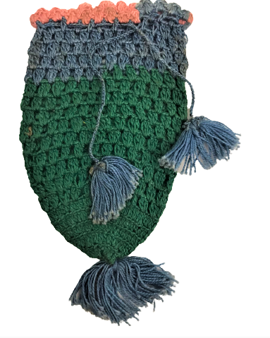 OSMANLI KESE PAMUK 3 FARKLI RENKDE EL İŞLELİ EL YAPIM  PARA KESE Sİ  BOYU 9 CM ENİ 6 CM