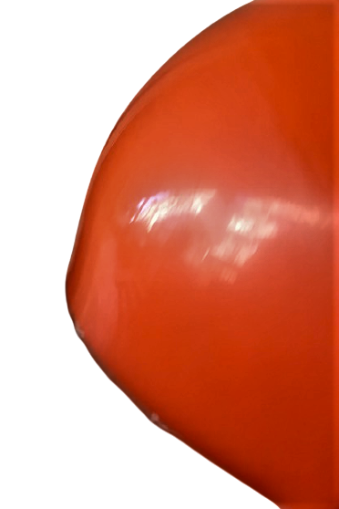 RETRO FBERGLAS ORANJ PORTAKAL RENKDE COK TEMİZ SALLAMA İÇ MEKAN AYDINLATMA LAMBASI