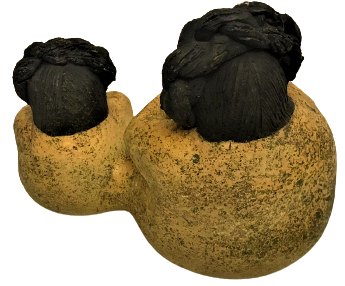 ANADOLU ANALI KIZLI FIRINLANMIŞ PİŞMİŞ TOPRAKDAN TERRACOTTA ORJİNAL