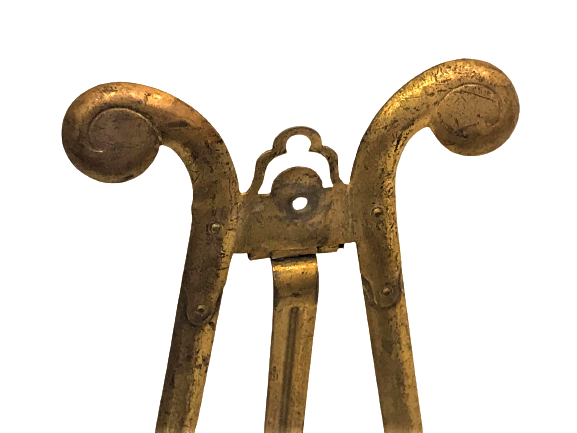 RESİM SÖVELE CERCEVESİ ALTIN KAPLAMA ÜÇ AYAKLI 