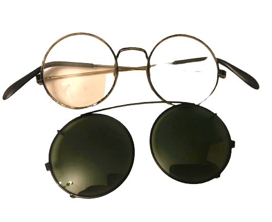 1960 YILLAR CİFT GÖZLÜK KENDİ KILIFINDA