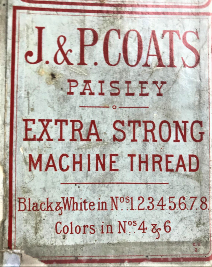 3 DİLDE DİKİŞ İPLİGİ KUTUSU KARTON ÜZERİNE BASKILI KAGIT YAPIŞTIRMA 