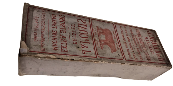 3 DİLDE DİKİŞ İPLİGİ KUTUSU KARTON ÜZERİNE BASKILI KAGIT YAPIŞTIRMA 