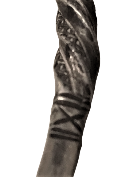 DÜŞÜKAYAR GÜMÜŞDEN EL İŞCİLİKLİ TAMAMI EL İLE YAPIM ŞAMAN İŞİ BOYUNLUK 11 CM CAPINDA