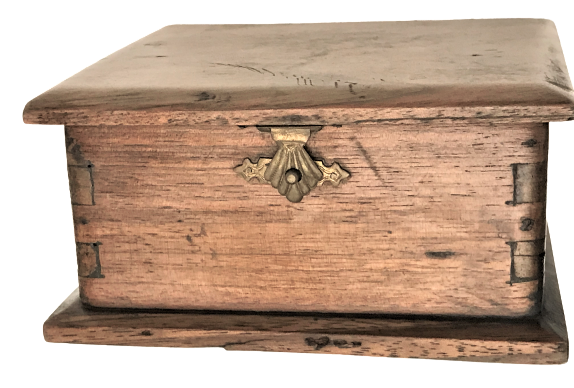 AHŞAP CEZA EVİ MAHKUMLARIN YAPTIGI SIGARA İKRAM KUTUSU MEKANİK SİSTEMLİ 30 SIGARA