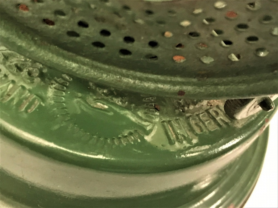 FEUERHAND NR 423 GERMANY  D.R.G.M  CAMLI FİTİLLİ GAZ YAGI LAMBASI 1920 