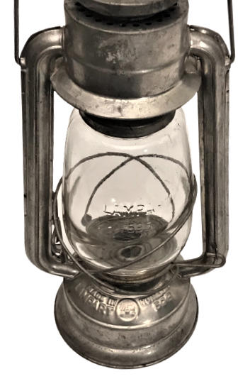 GAZ YAGI PARAFİN İLE METAL TAŞIMA KULPLU CAMLI CALIŞAN FİTİLLİ LAMBA FENER