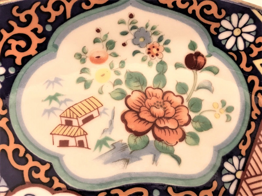 IMARI WARE JAPAN PORSELEN DUVAR TABAK 18 YÜZYIL COK RENKLİ 