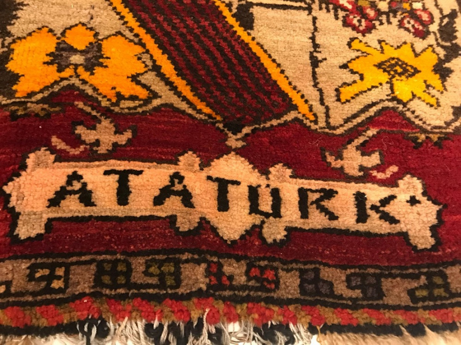 MUSTAFA KEMAL ATATÜRK KONYA H.T.  ATATÜRK PORTRESİ EL DOKUMA