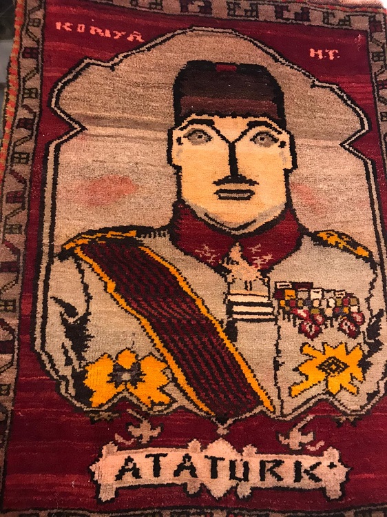 thumbMUSTAFA KEMAL ATATÜRK KONYA H.T.  ATATÜRK PORTRESİ EL DOKUMA
