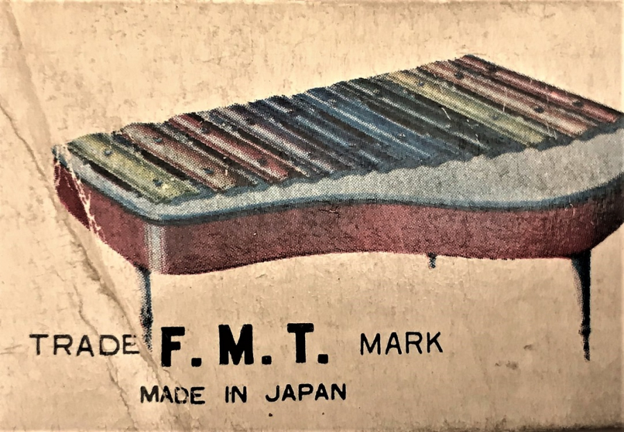 NEW PIAPHONE TRADE F.M.T. MARK MADE İN JAPAN OYUNCAK VURMALI PİANO