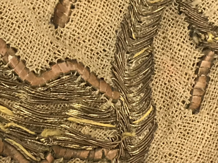 OSMANLI ALTIN SİM TEL KIRMA İŞCİLİKLİ GELİN PARA CANTASI