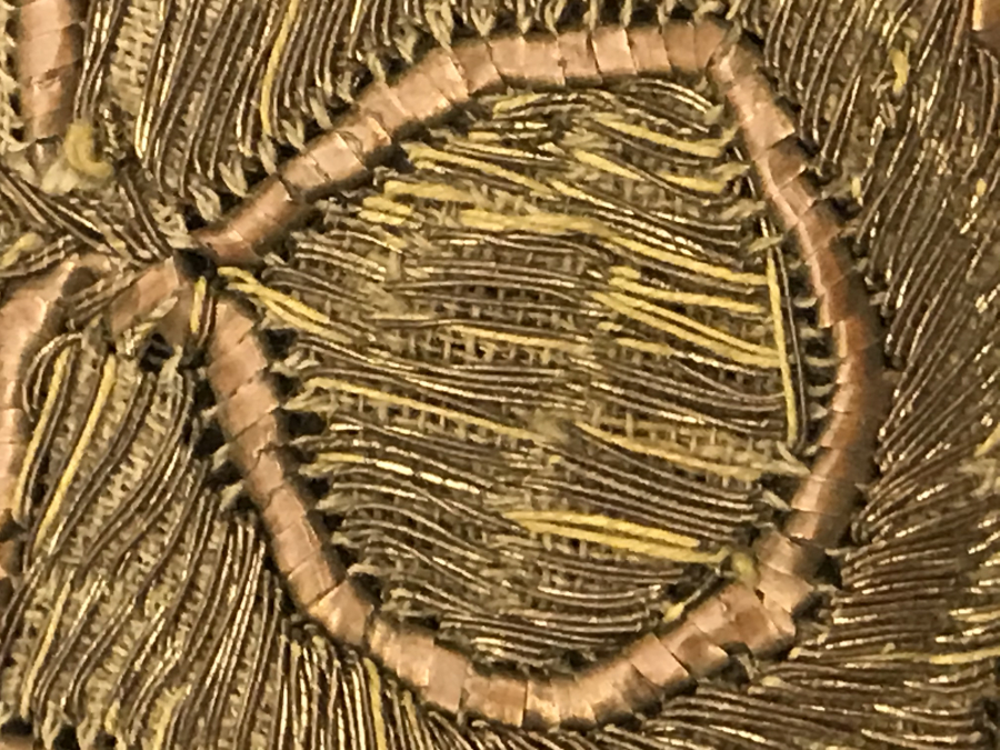 OSMANLI ALTIN SİM TEL KIRMA İŞCİLİKLİ GELİN PARA CANTASI