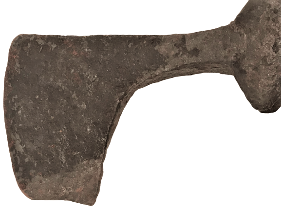 OSMANLI TULUMBACILARIN  KULLANDIGI SICAK DOGME  CELİK ÜZERİ EL İŞLEME  KULLANDIGI  BALTA