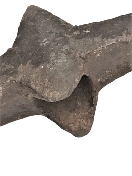 OSMANLI TULUMBACILARIN  KULLANDIGI SICAK DOGME  CELİK ÜZERİ EL İŞLEME  KULLANDIGI  BALTA