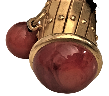 SUET AGIZ KISMI TAŞLI METAL ACILAN KESE  