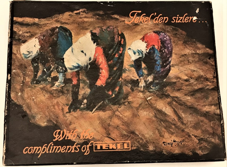 TEKELDEN SİZLERE ÖZEL İMZALI KAPAKLI TEKEL TARAFINDAN ÜRETİLMİŞ BOŞ SIGARA PAKEDİ