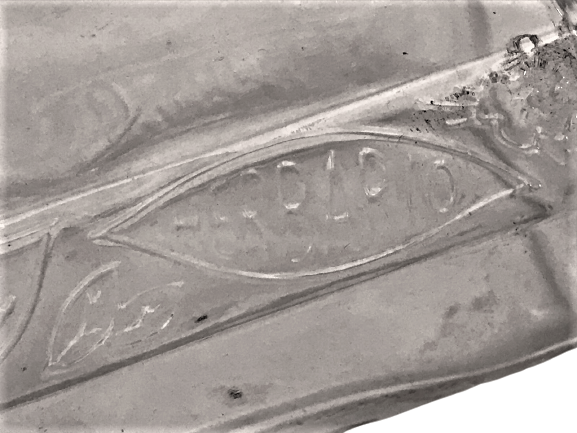 THERAPİE THERAPY TERAPIA AUX HERBES HERBARIO HERBAL  DER GRÜNE PUNKT SAVE & RECYCLE KABARTMA YAZILI KAPAKLI CAM ŞİŞE