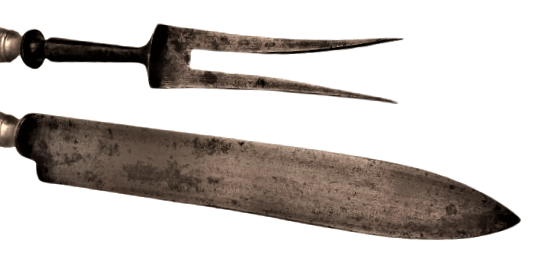 AUSTRİA BERNDORF ALPACCA  ANTİQUE SERVİS TAKIMI CELİK CATAL VE BICAK 