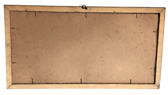 CAMALTI BİSMİLLAHİRRAHMANİRRAHİM  AHŞAP MASİF ORJİNAL CERCEVESİNDE