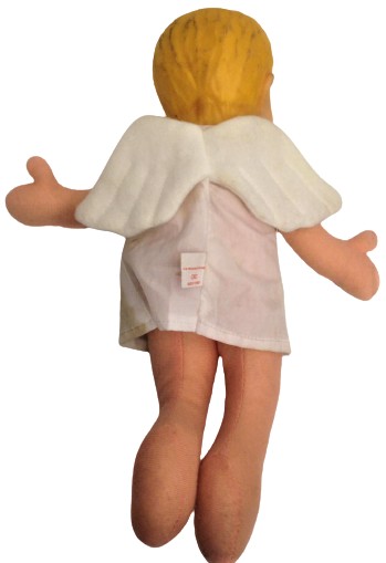 MARC DETERJAN REKLAMI İÇİN FATOŞ KANATLI OYUNCAK BEBEK