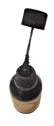 ENCRE TAMPON PELİKAN NOİRE CAM ŞİŞEDE SİYAH BAKALİT KAPKLI ISTANBA MÜREKKEBİ