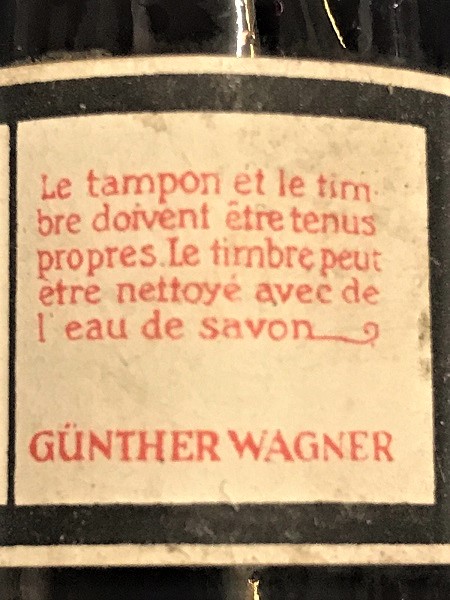 ENCRE TAMPON PELİKAN NOİRE CAM ŞİŞEDE SİYAH BAKALİT KAPKLI ISTANBA MÜREKKEBİ