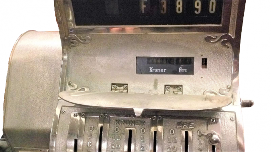 NATİONAL CASH REGİSTER 657 MEKANİK BRONZ YAZAR KASA 1800 YILLAR MEKANİK SERİ NO-856204657