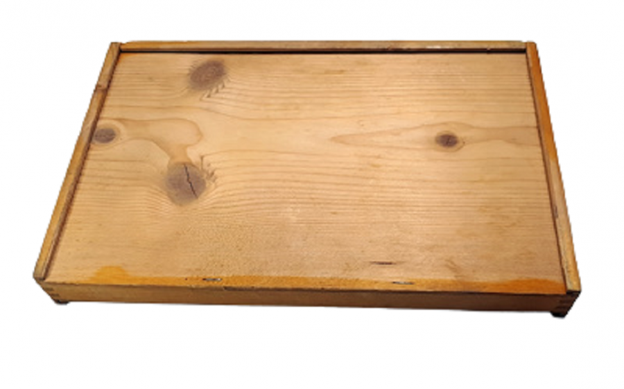 1930 ALMAN İNŞAAT YAPIMI OYUNU AHŞAP KÖK BOYAMA ANTİKA ZEKA OYUNU SÜRGÜLÜ KAPAK AHŞAP KUTUSUNDA