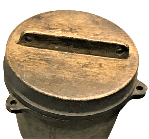 1940 SAKALARIN SU DAGITIMINDA KULLANDIGI 25 LİTRELİK GALVANİZ SU GALONU