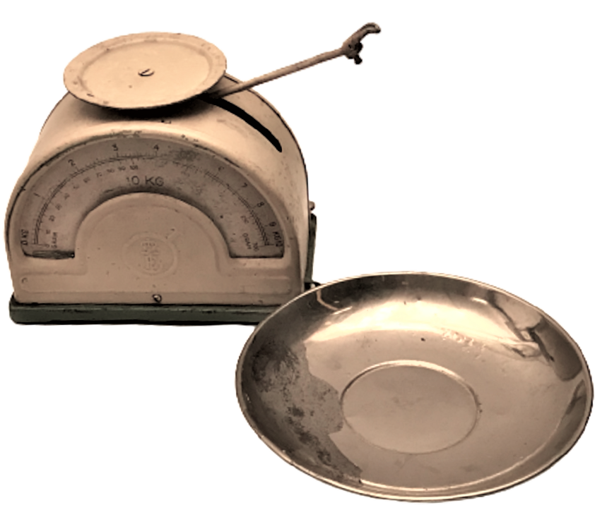 1950 İNGİLİZ 10 KG TARTABİLEN MEKANİK KEFELİ KOPLE METAL İBRELİ KADRANLI TERAZİ