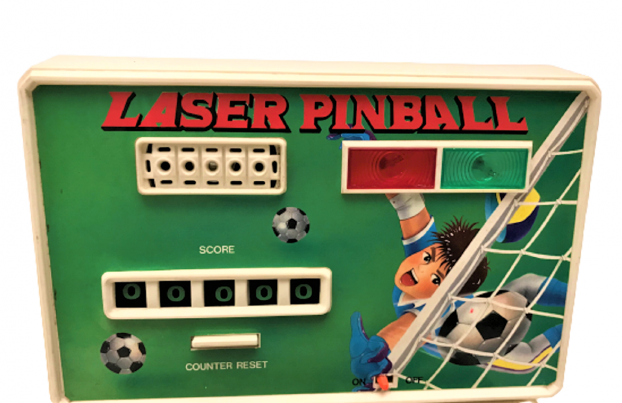 1970 YILLAR TİLT OYUN MAKİNESİ LASER PINBALL TEK KİŞİKİL OYUN