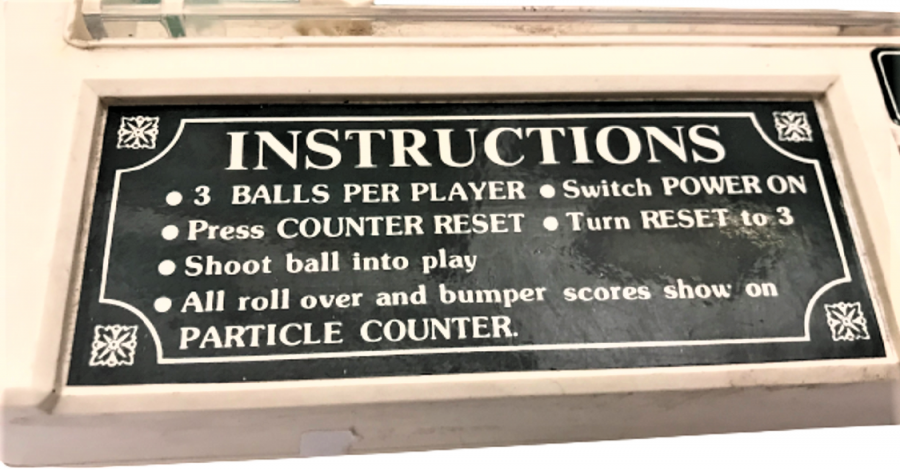 1970 YILLAR TİLT OYUN MAKİNESİ LASER PINBALL TEK KİŞİKİL OYUN