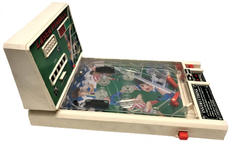 1970 YILLAR TİLT OYUN MAKİNESİ LASER PINBALL TEK KİŞİKİL OYUN