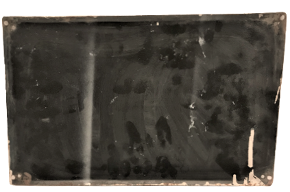 DİŞ TABİB HİLMİ ÖZBAKIM KAT 1 D 4 BEYAZ ZEMİN SİYAH YAZILI BOMBELİ METAL EMAYE TABELA