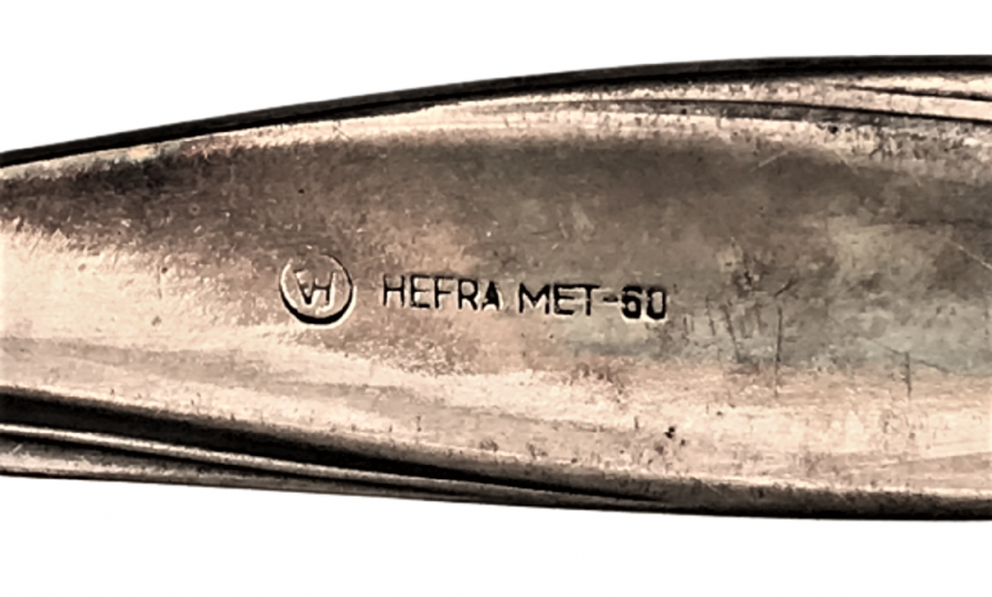 AVRUPA JULILEV HEFRA MET 50 KUTUSUNDA GÜMÜŞ KAPLAMA TATLI KAŞIGI 6 ADET