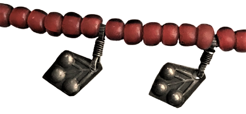 OSMANLI MERCAN VE GÜMÜŞ DEN YAPILMIŞ BAYAN KOLYE HATASIZ