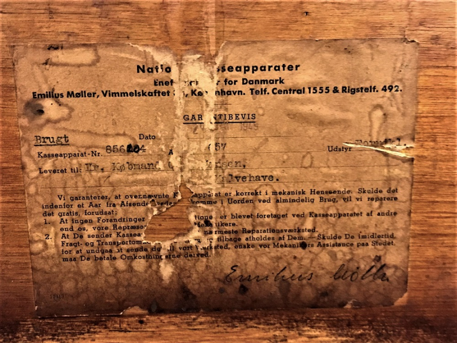 NATİONAL CASH REGİSTER 657 MEKANİK BRONZ YAZAR KASA 1800 YILLAR MEKANİK SERİ NO-856204657