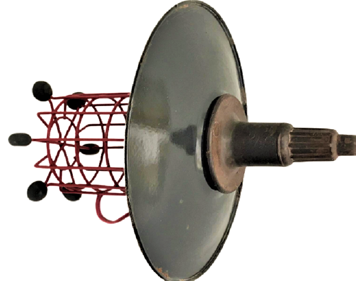 1920 USA EMAYE KORUYUCU LAMBA YERİ KAFESLİ SANAYİ LAMBA ENDÜSTRİYEL AYDINLATMA