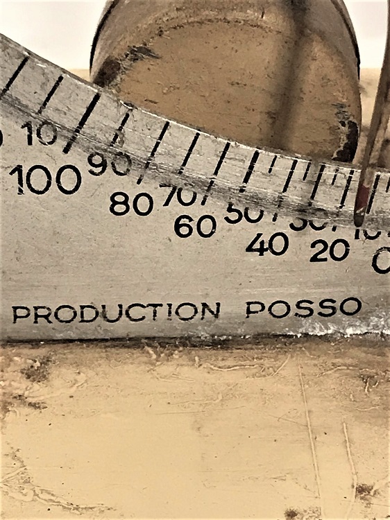 PRODUCTİON POSSO 350 GR POSTA TERAZİ KOMPLE METAL GÖSTERGE SKALALI